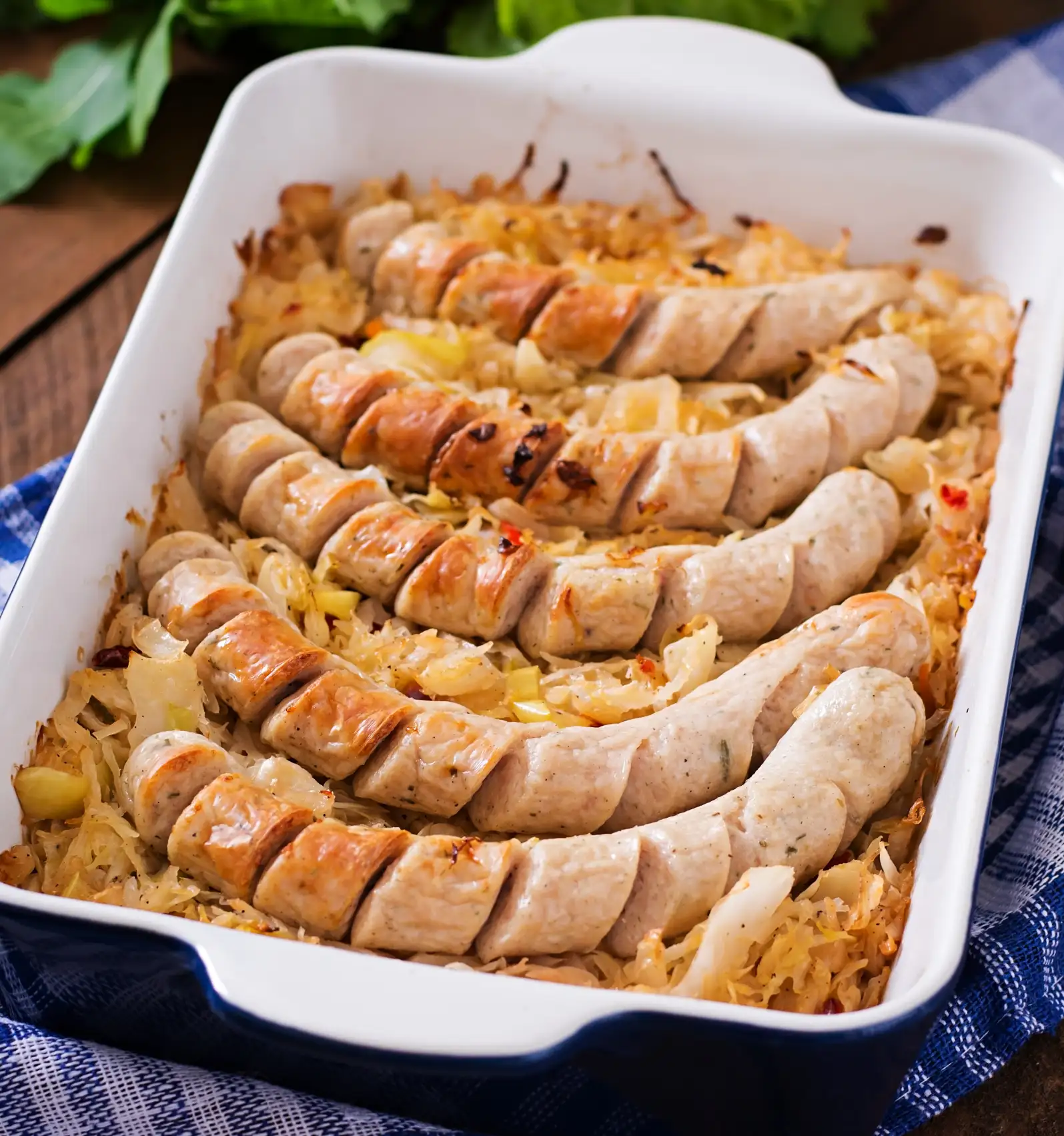 Sheet Pan Sausage and Pierogies