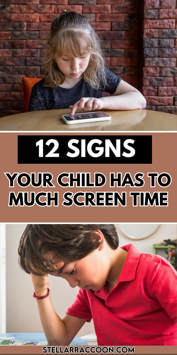 12 Signs Your Child Has Too Much Screen Time + (Easy Fixes)