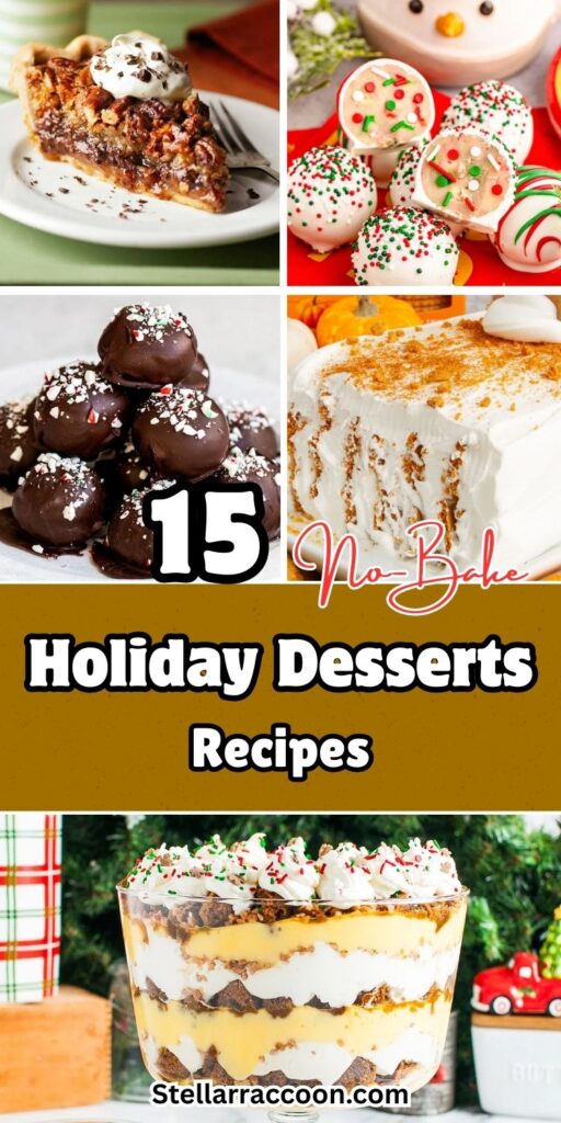 15 No-Bake Desserts Saving Stressed Holiday Hosts Everywhere 
