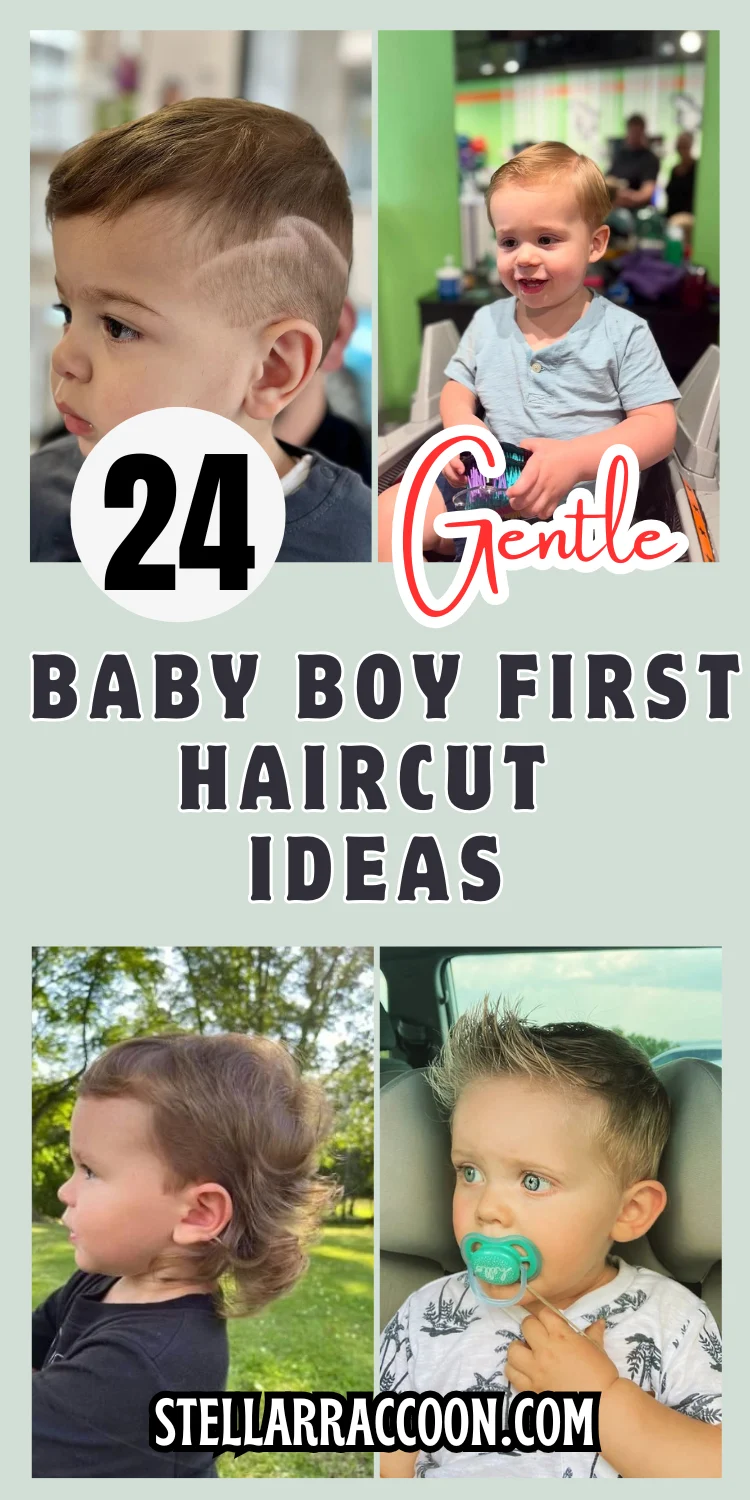 24 Gentle Baby Boy First Haircut Ideas for That Perfect First Trim