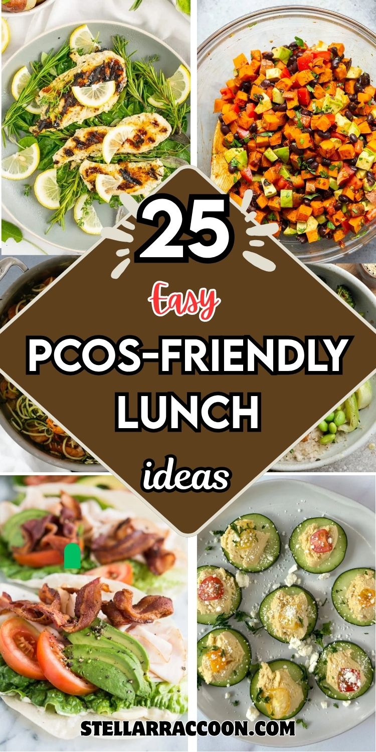 25 Easy PCOS-Friendly Lunch Ideas You Can Actually Meal Prep on Sunday