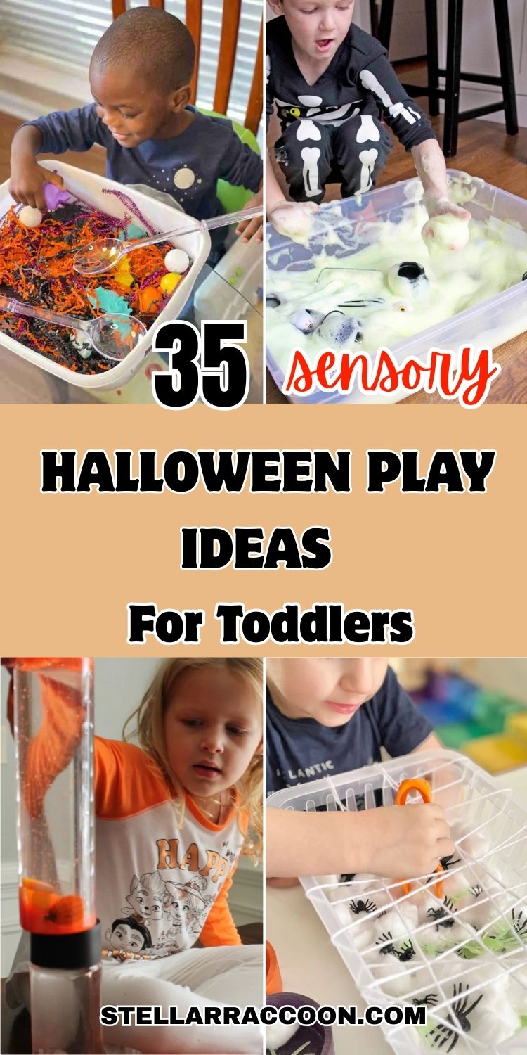 35 Creative Fun Halloween Sensory Activities That Keep Toddlers Busy for Hours