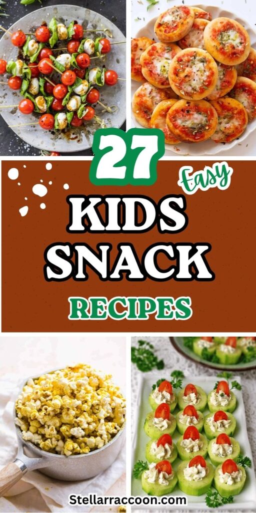 27 Quick & Easy Kids' Snack Recipes