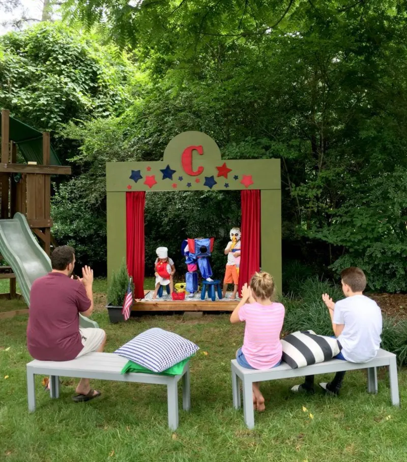 Backyard Puppet Theater