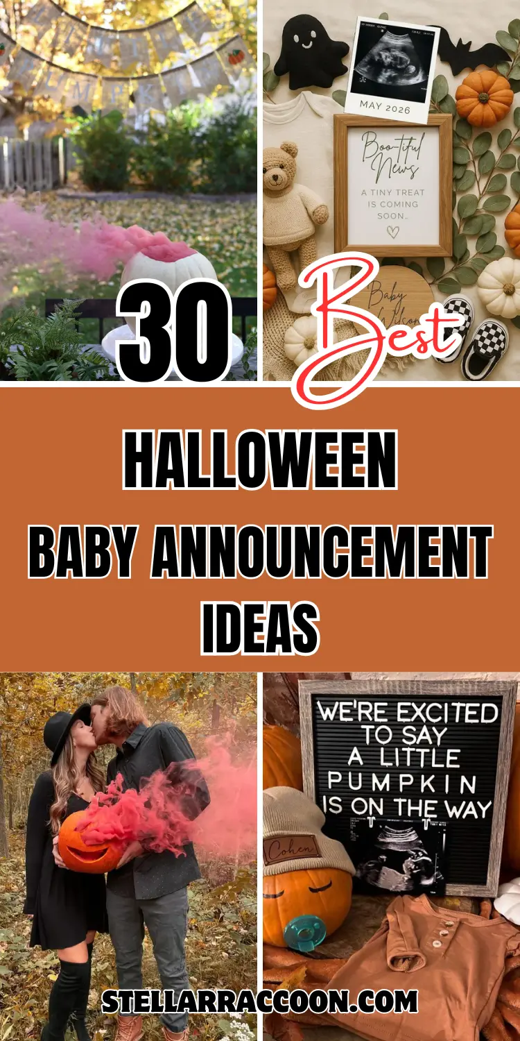 30 Best Halloween Baby Announcement Ideas