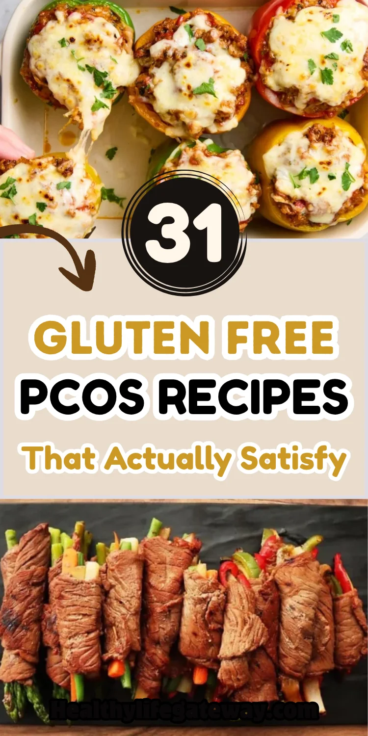 30 Gluten-Free PCOS Recipes That Actually Satisfy (No Cardboard Bread Required)