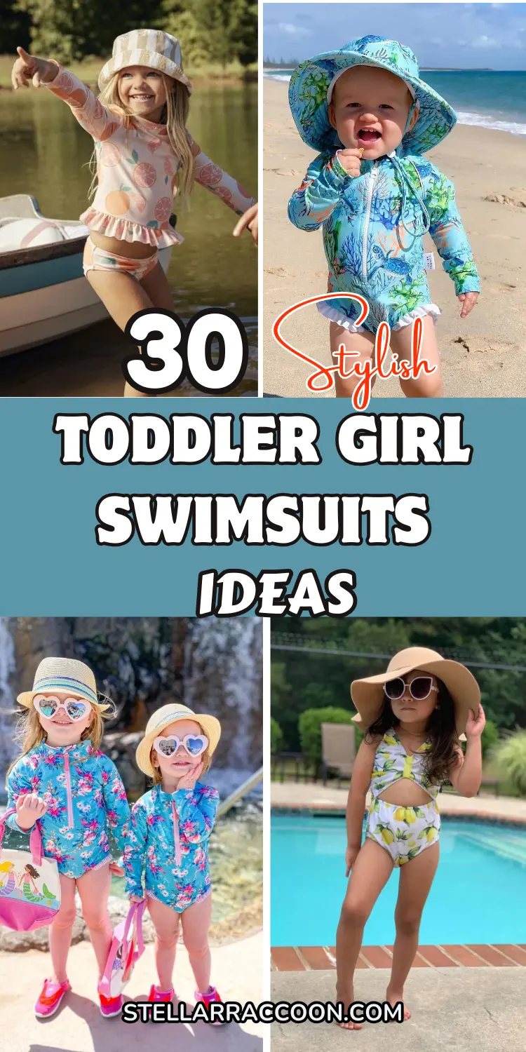 30 Stylish Toddler Girl Swimsuits Ideas for Pool and Beach Days