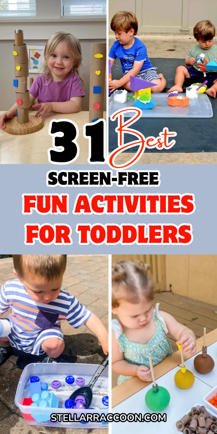 31 Best Screen-Free Fun Activities for Toddlers That Actually Work