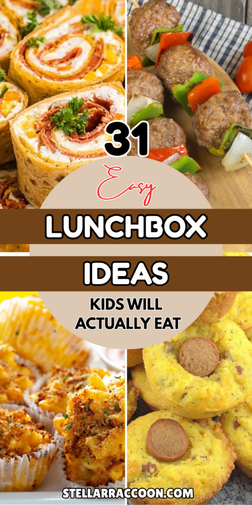31 Easy Lunchbox Ideas Kids Will Actually Eat