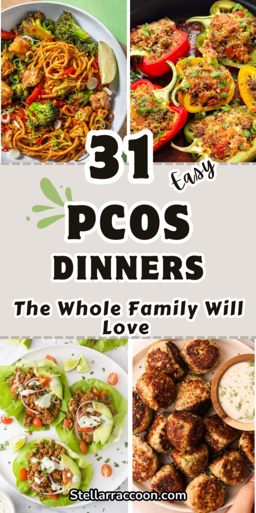 31 Easy PCOS Dinners the Whole Family Will Love (Without Making Two Separate Meals)