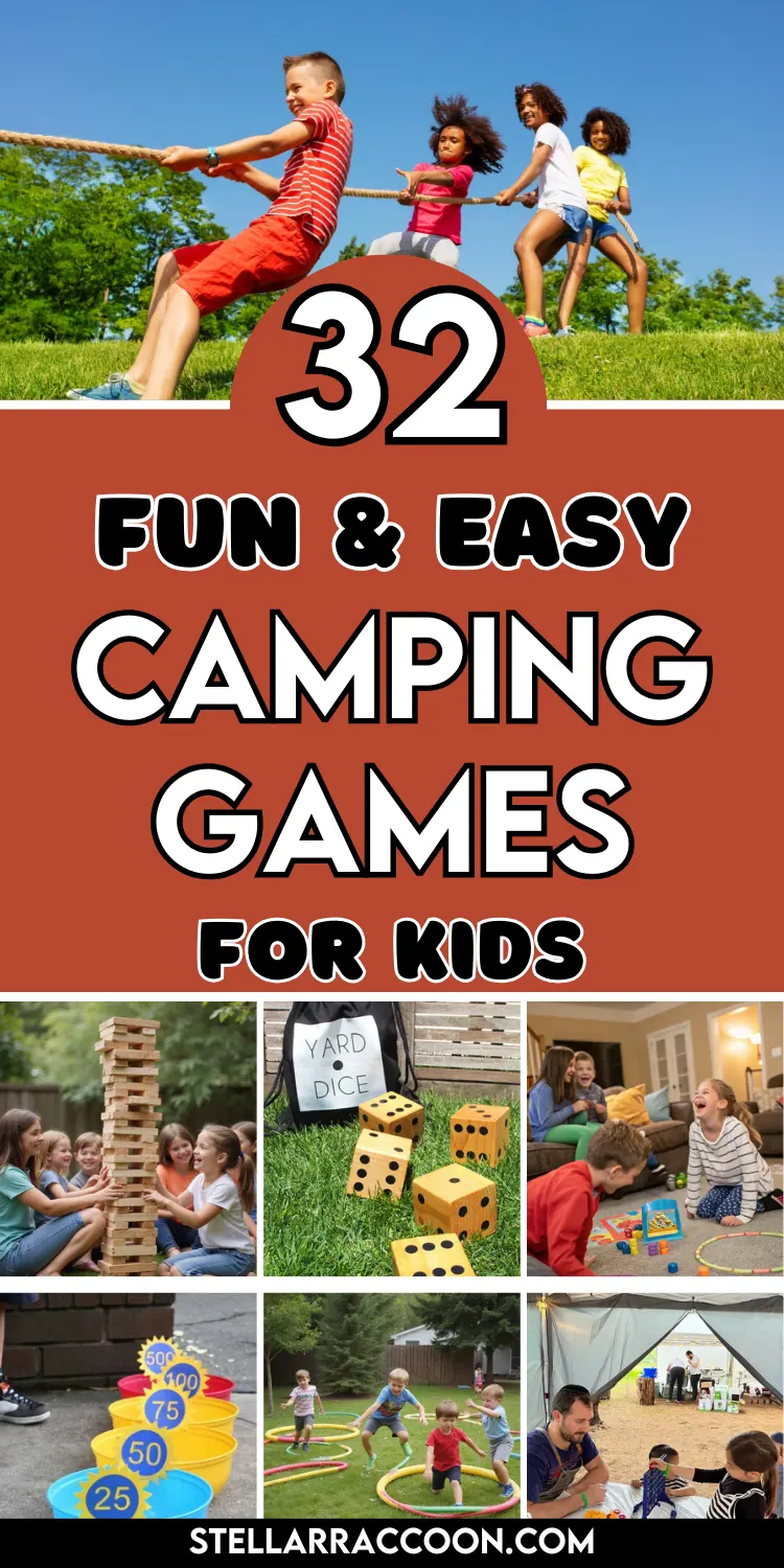 31 Fun & Easy Camping Games For Kids,Adults & Families (No Equipment Needed!)