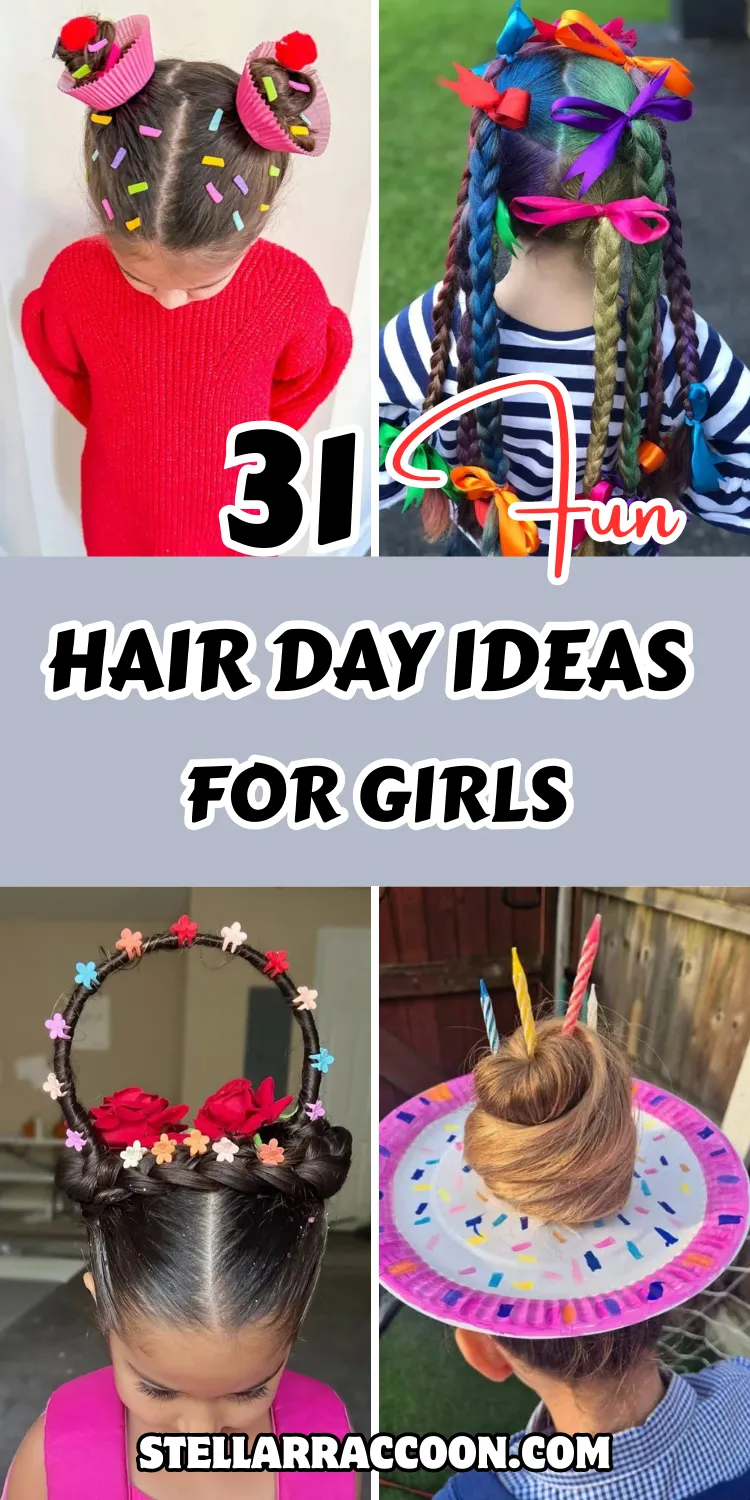 31 Hair Day Ideas for Girls That Are Easy, Wacky & Fun