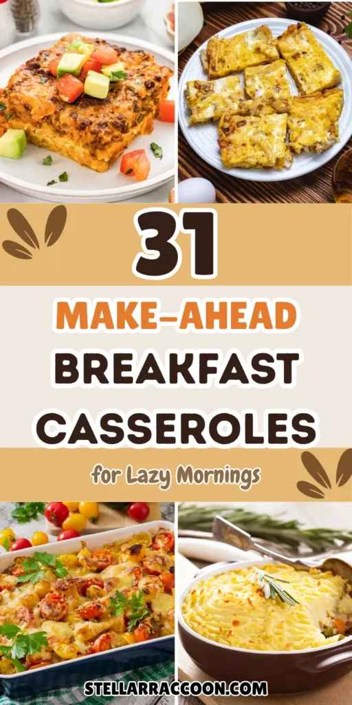 31 Make-Ahead Breakfast Casseroles for Lazy Mornings