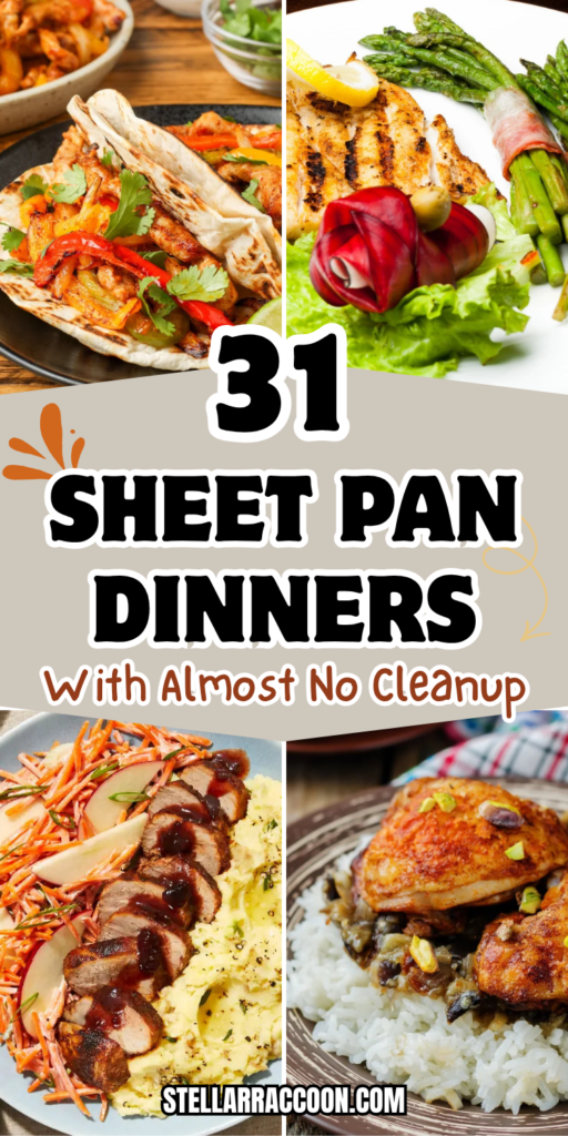 31 Sheet Pan Dinners With Almost No Cleanup