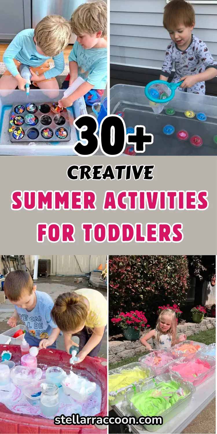 32 Creative Summer Activities For Toddlers to Keep Them Busy