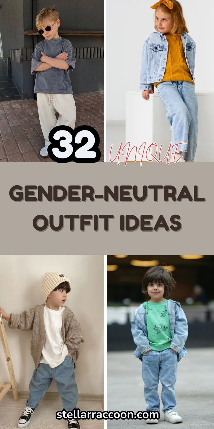 32 Unique Gender-Neutral Outfits That Work for Any Kid's Style