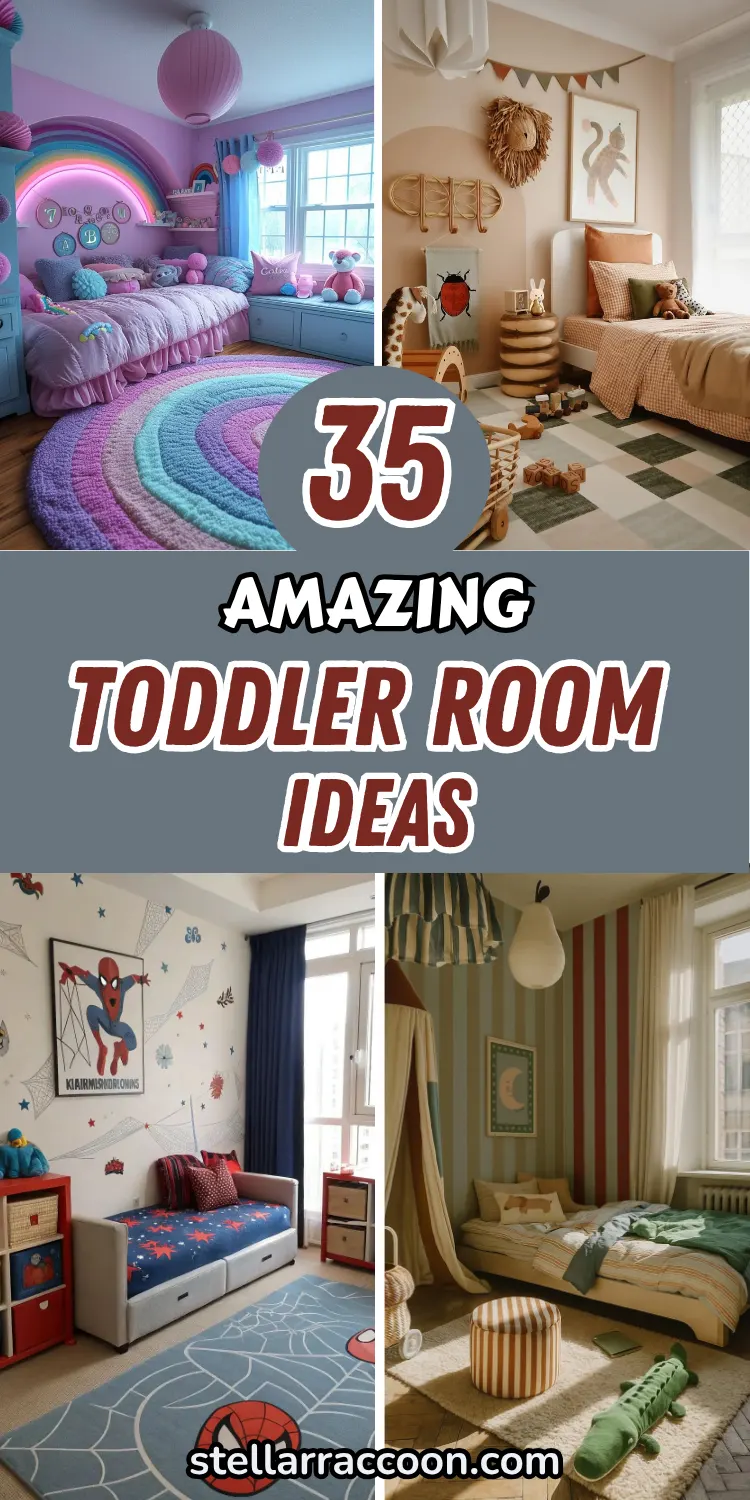 35 Amazing Toddler Room Ideas With Stylish Storage (For Both Boys And Girls)