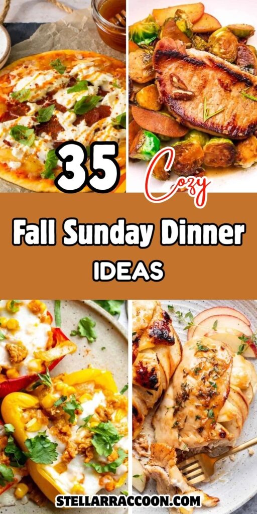 35 Cozy Fall Sunday Dinner Ideas for Lazy Weekend Meals