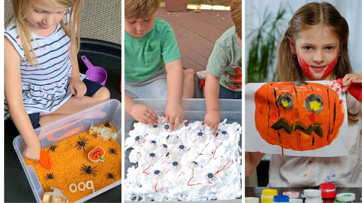 35 Creative FUN Halloween Sensory Activities That Keep Toddlers BUSY for Hours