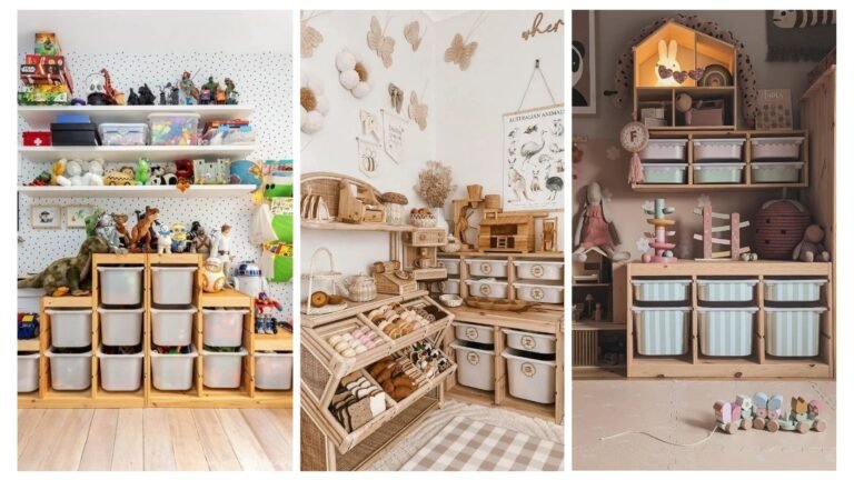 35 Genius IKEA Kids Playroom Ideas For Storage and Organization