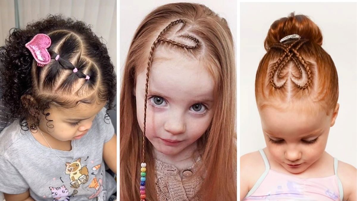 35 Charming Heart Hairstyles for Kids