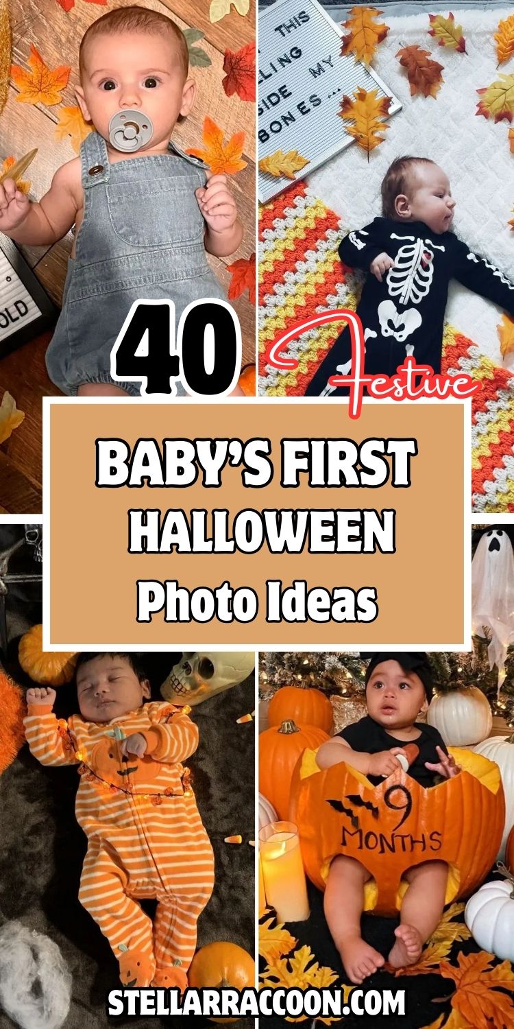 40 Festive Baby’s First Halloween Photo Ideas Every New Parent Needs to See