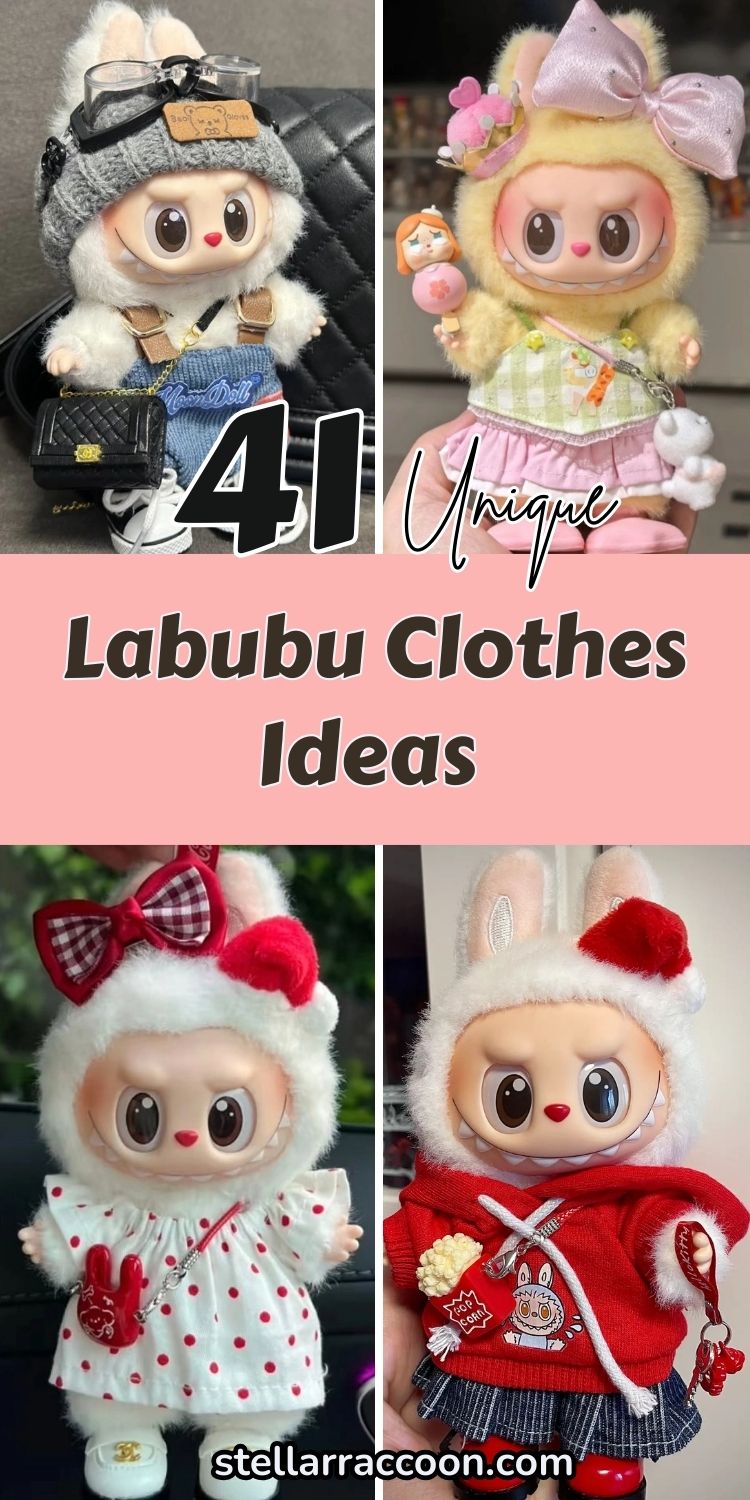41 Unique Cute Labubu Clothes Ideas You NEED to See Right Now