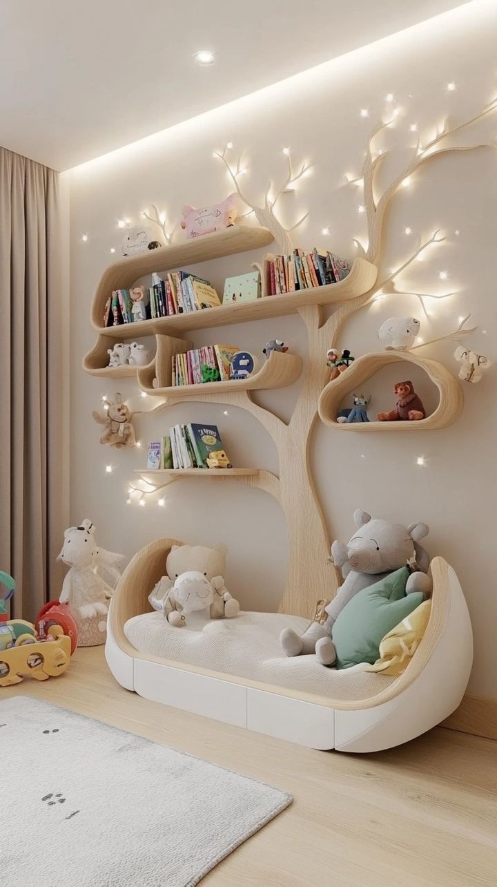 Forest Bed and Shelf