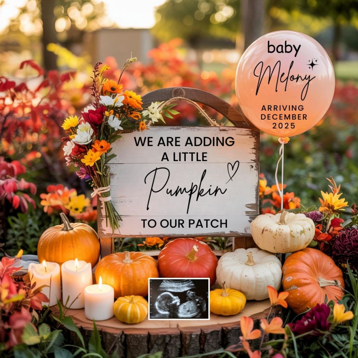 Rustic 'Little Pumpkin'