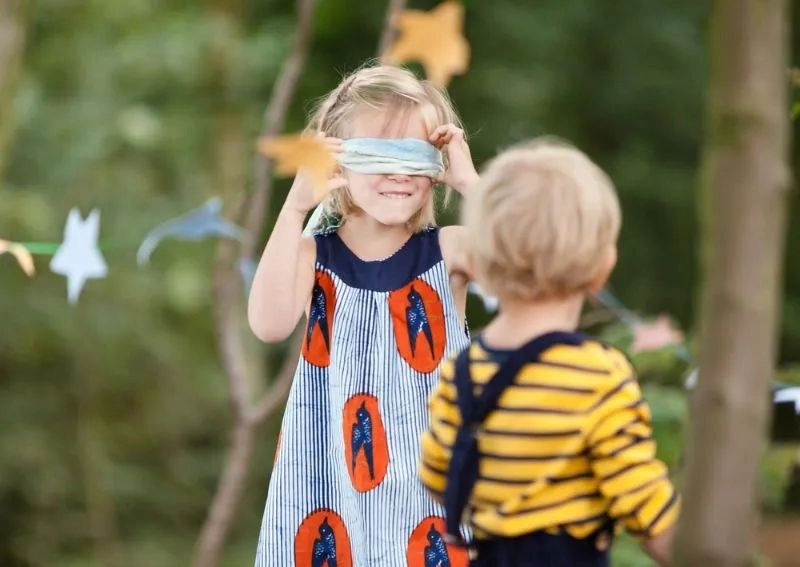 Blindfolded Fun Activity