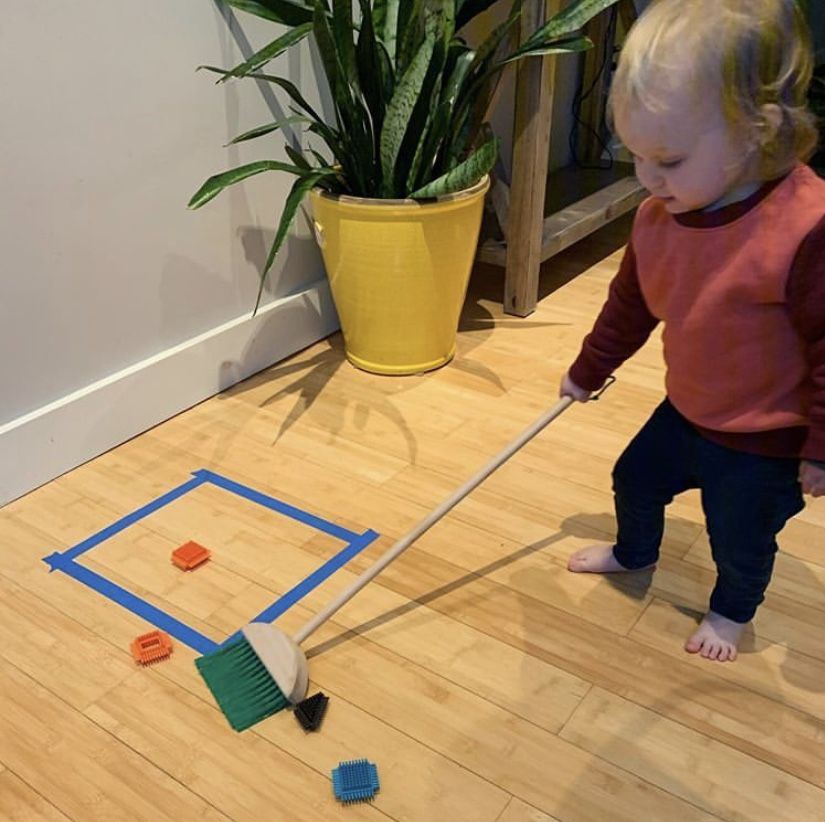 Tape Square Sweeping