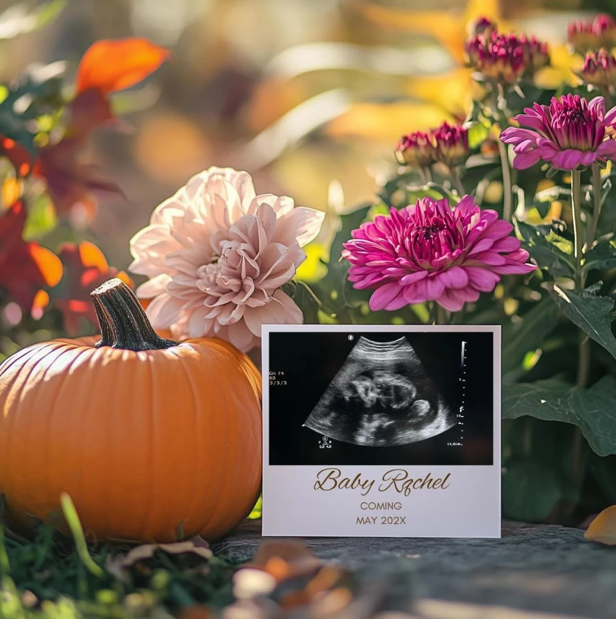Fall Blooms and Our Baby-to-Be