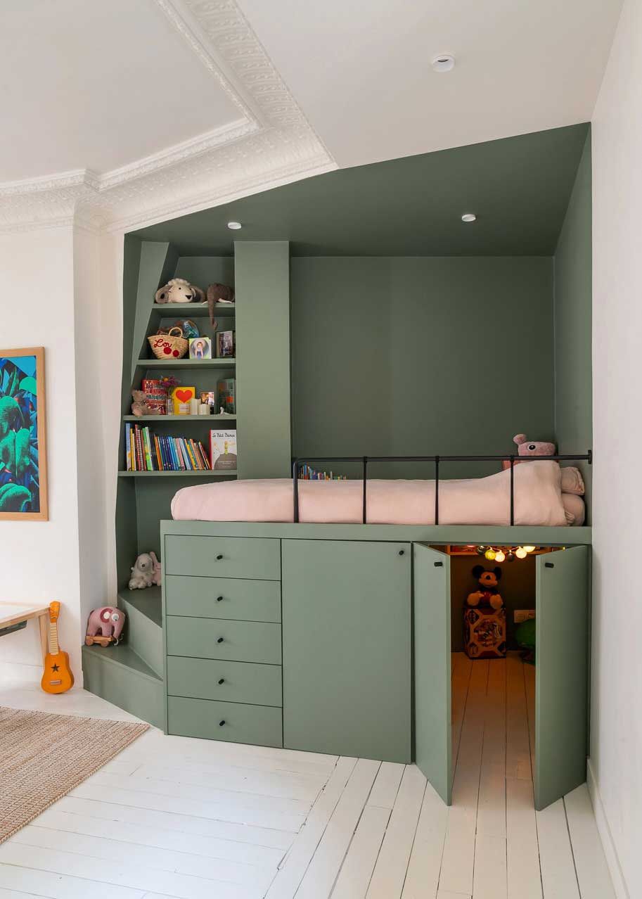 Smart Loft Bed With Hidden Play Nook