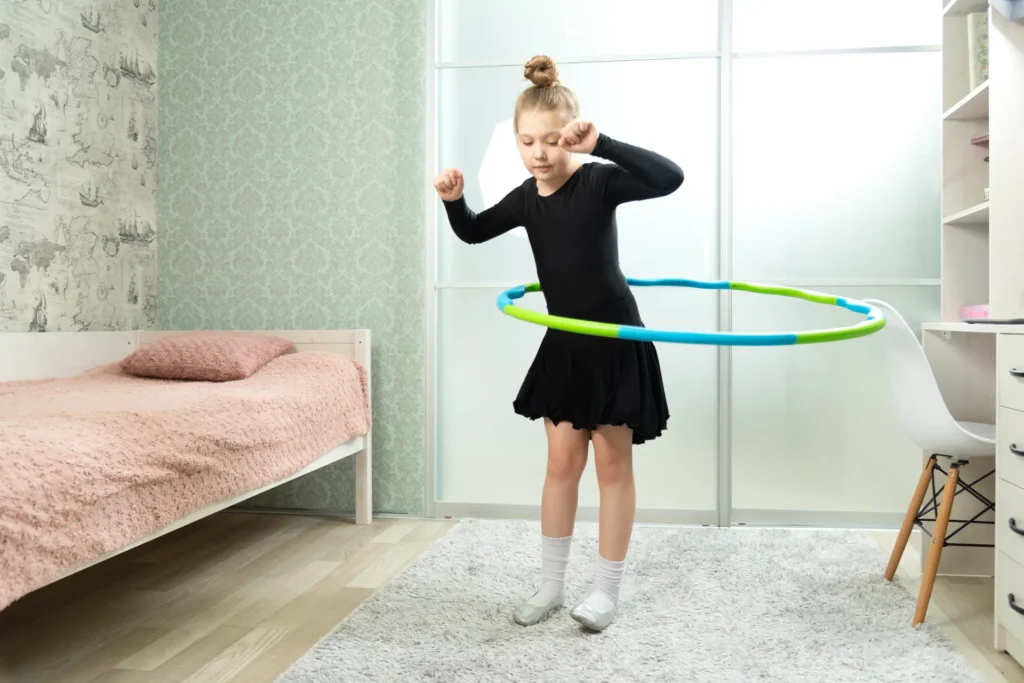 Adjustable Weighted Fitness Hoop