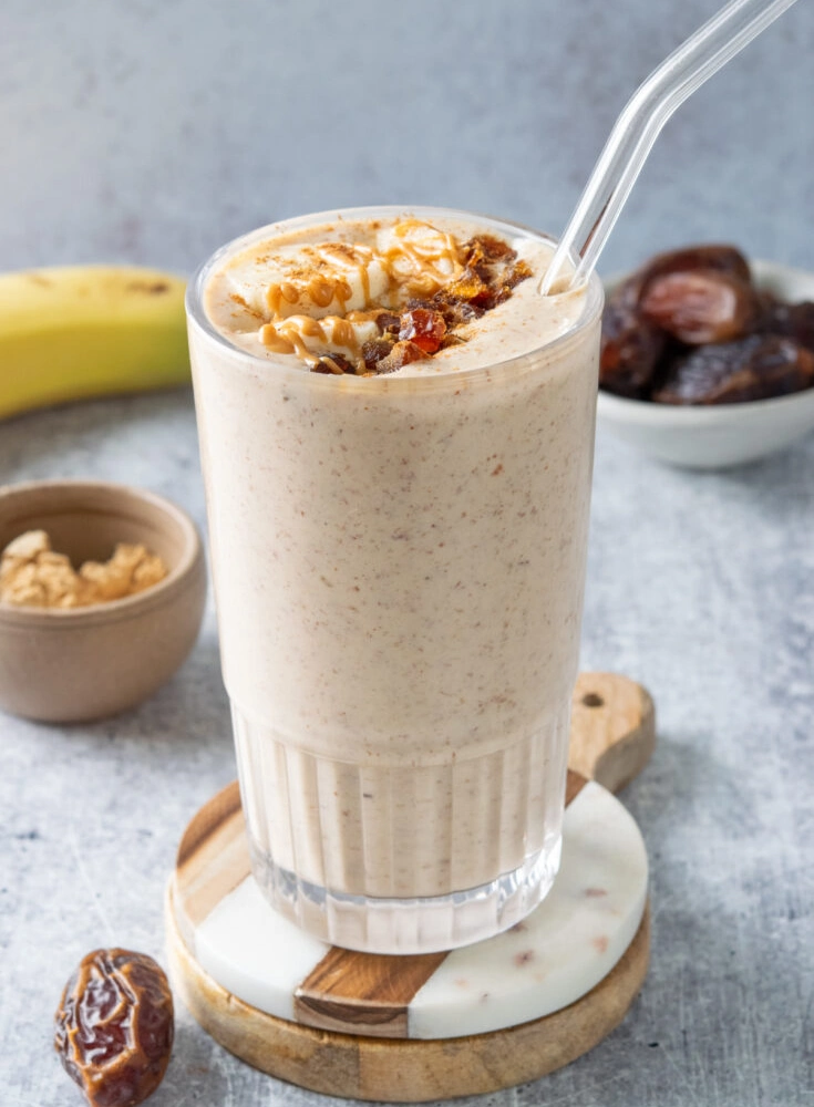 Almond Butter Date Smoothie