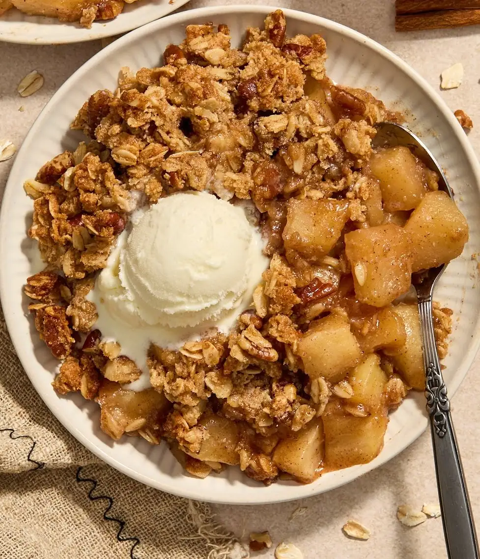 Almond Flour Apple Crisp