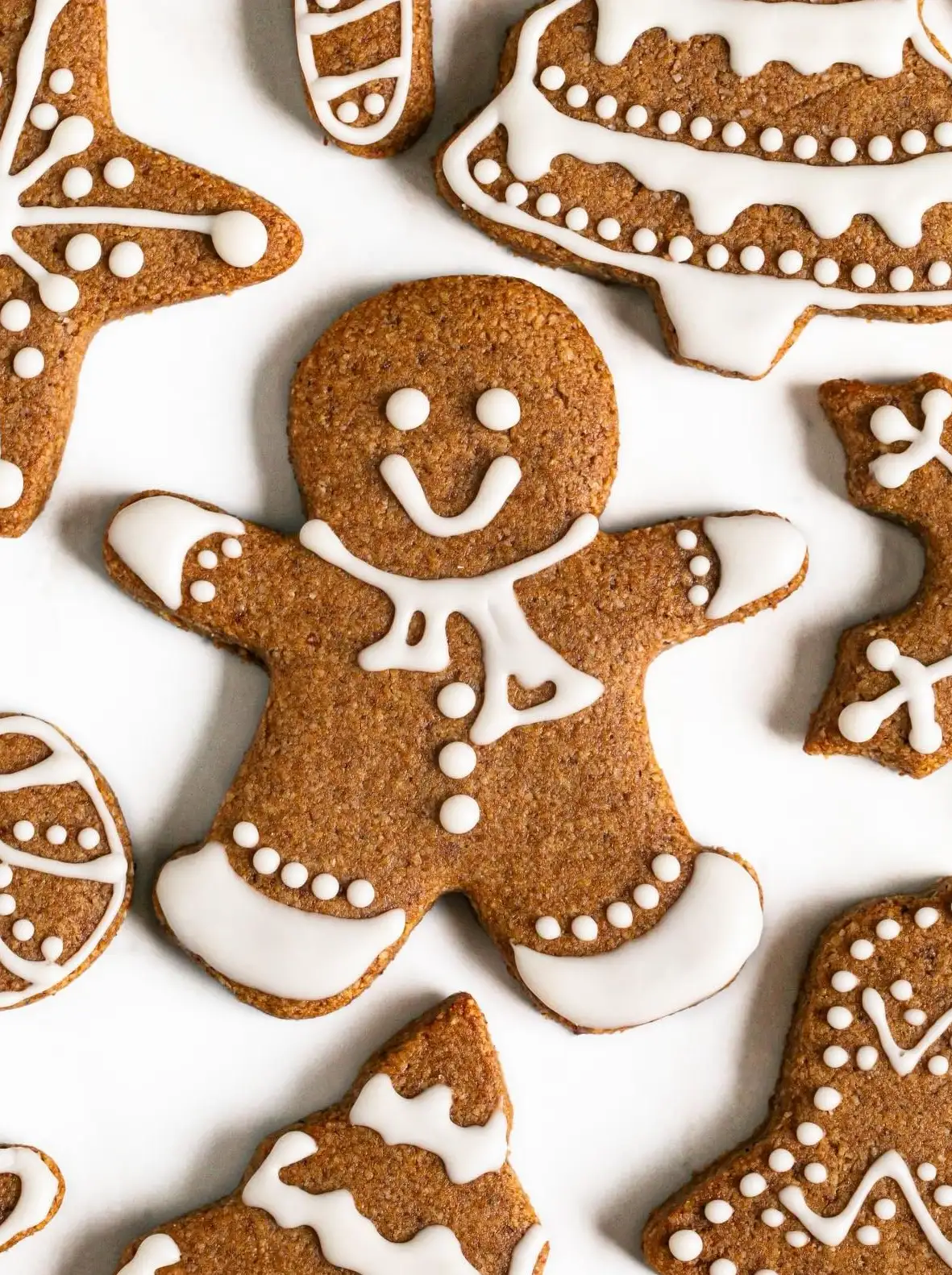 Almond Flour Gingerbread Cookies