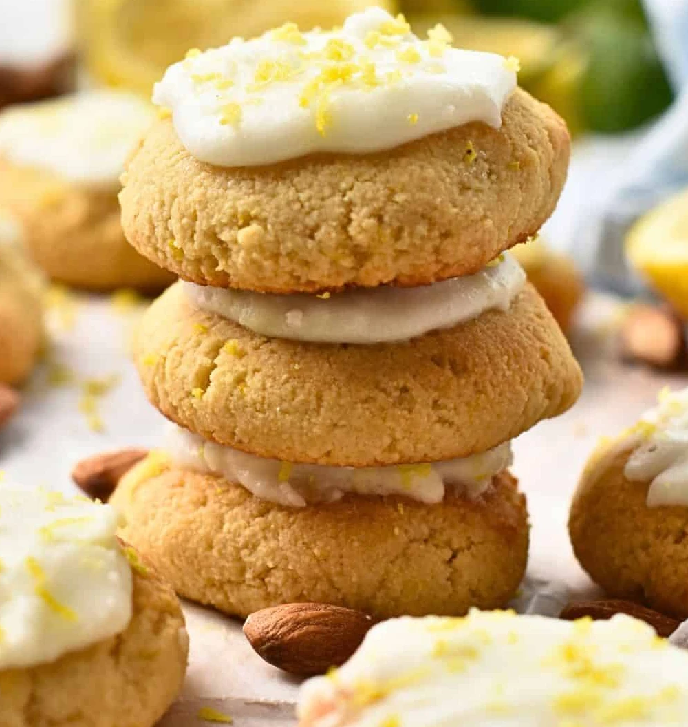 Almond Flour Lemon Cookies