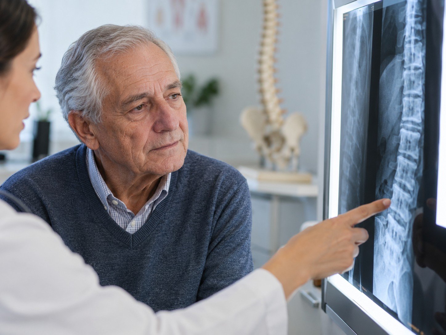 An X Ray Finds an Old Spine Fracture You Never Felt