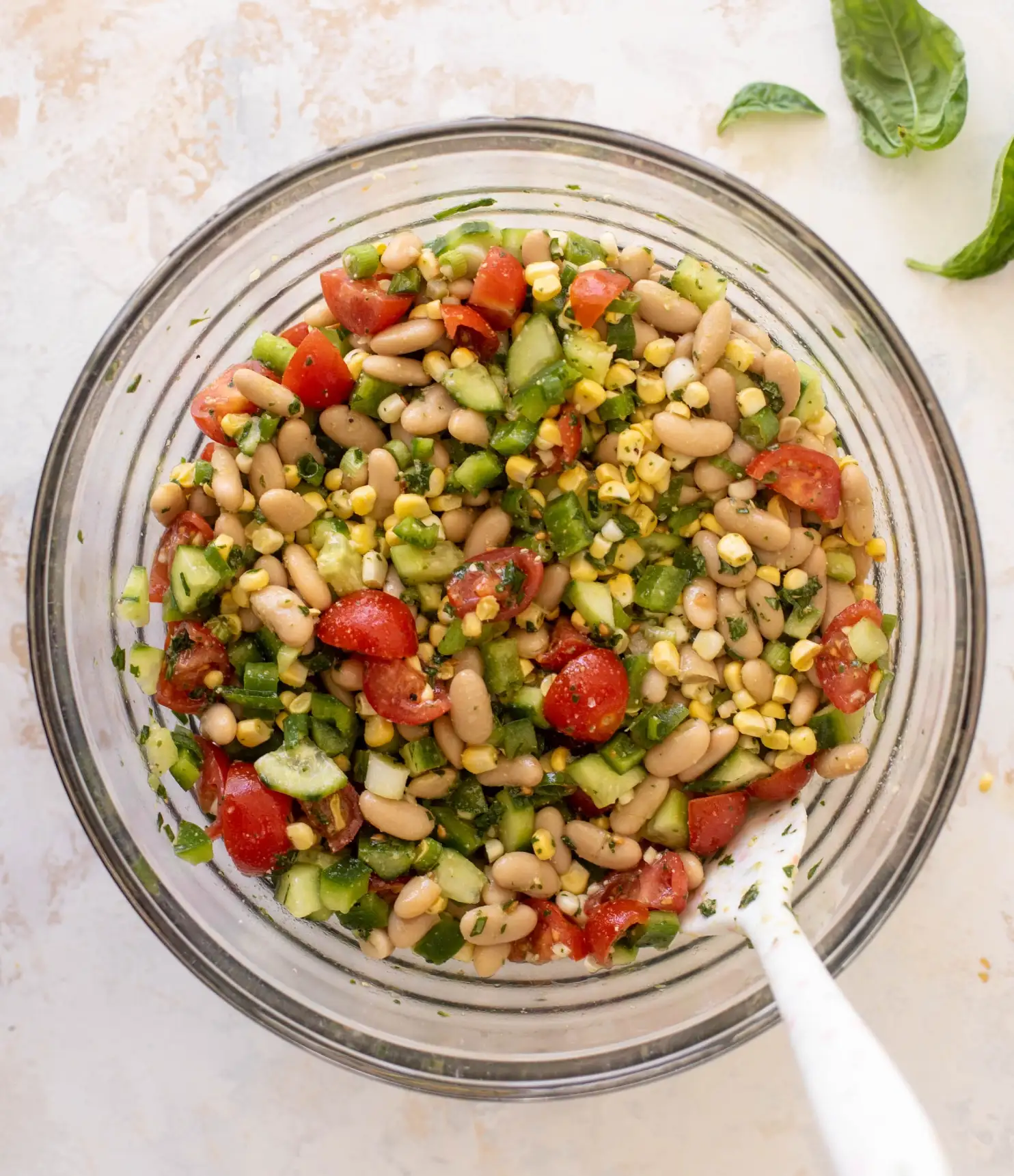 Anchovy and White Bean Bruschetta Bowl