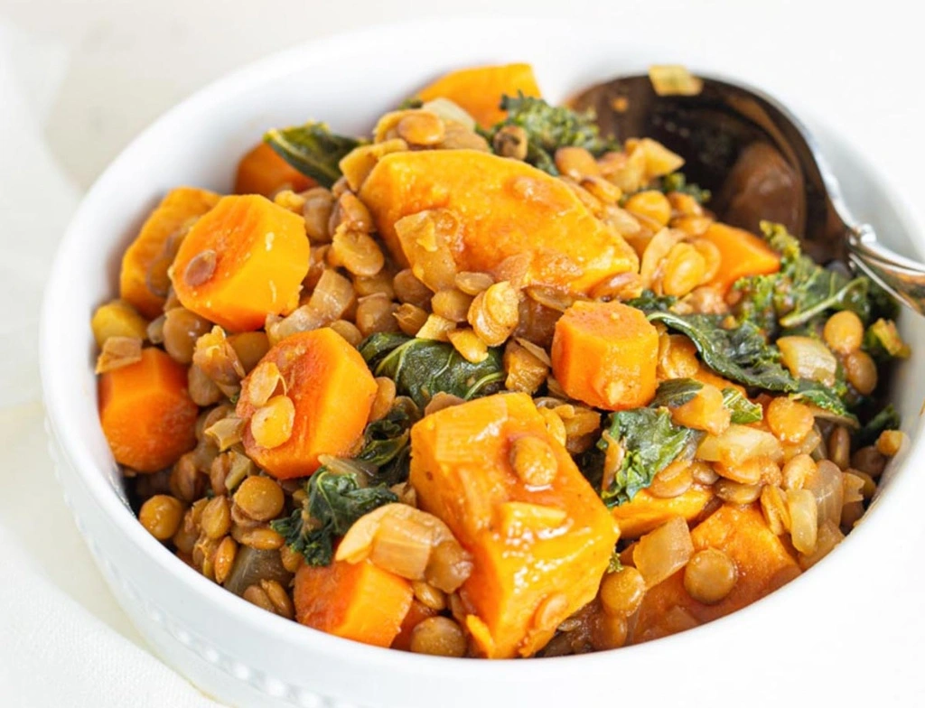 Anti-Inflammatory Sweet Potato Lentil Stew