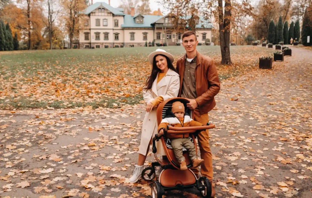 Autumn Estate Family Portrait