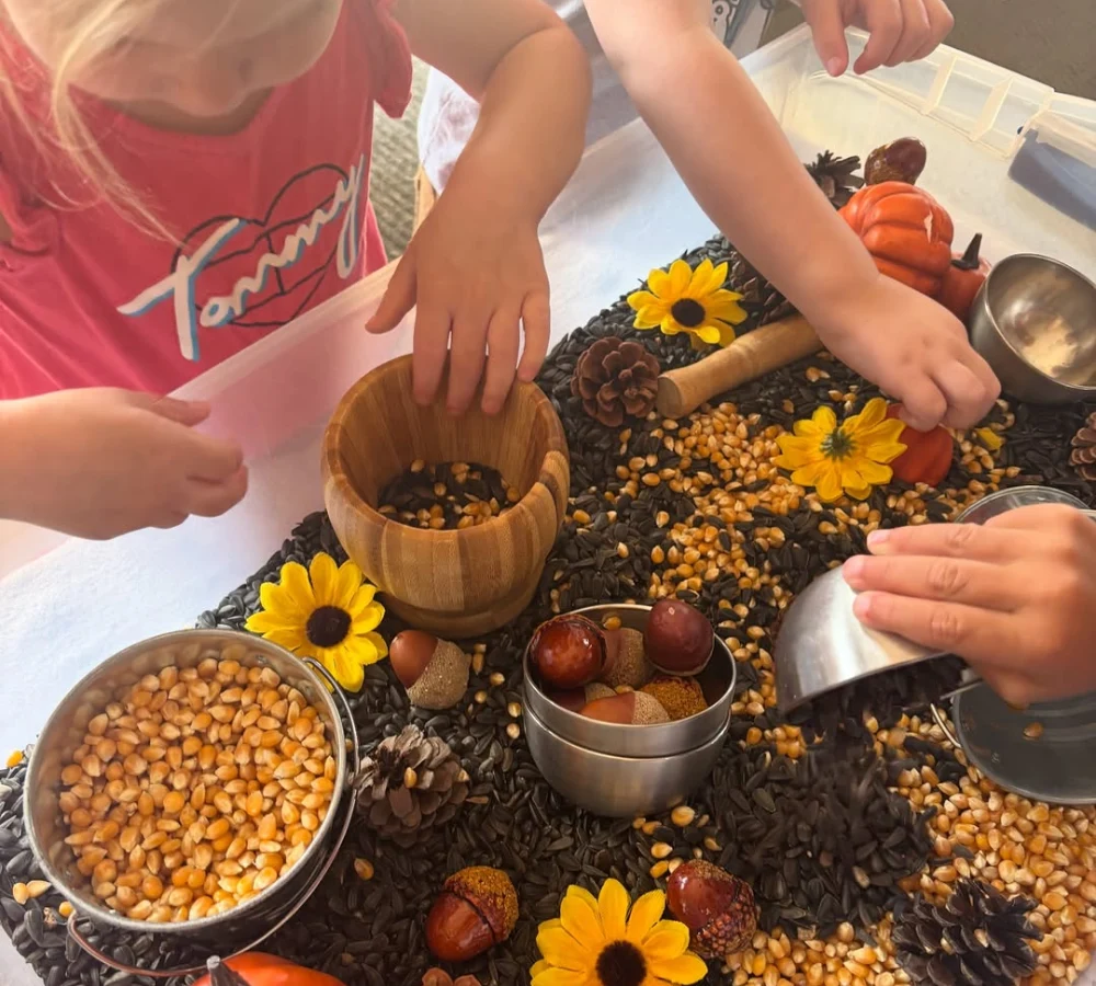 Autumn Sensory Tray