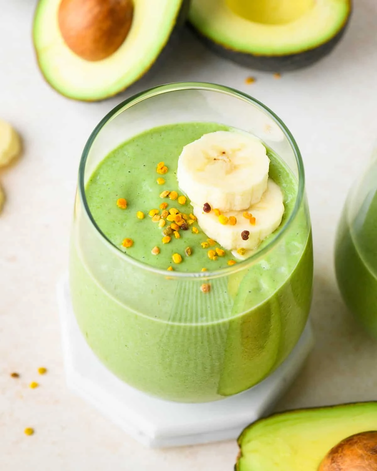 Avocado Almond Butter Smoothie