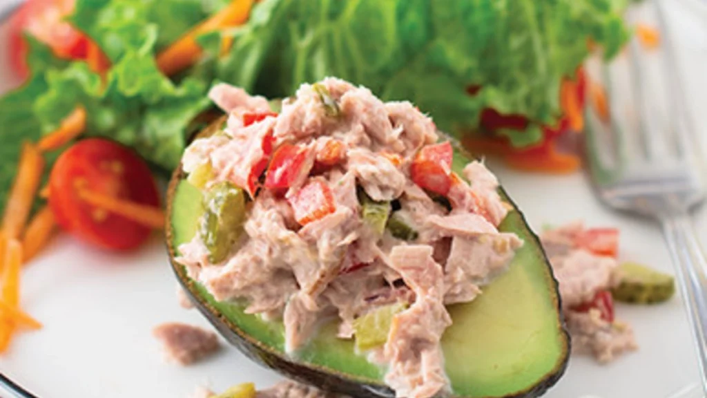 Avocado Tuna Salad Boats