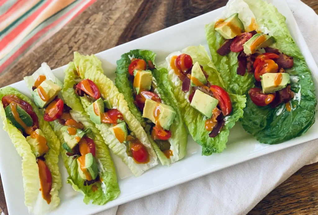 BLTA Lettuce Wraps