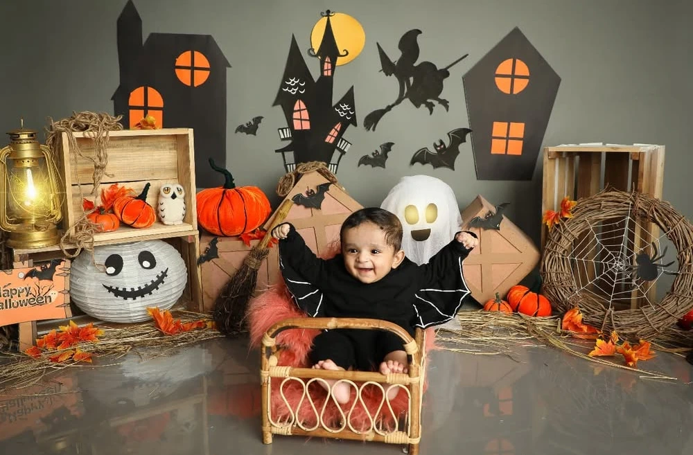 Baby Halloween Bat Costume