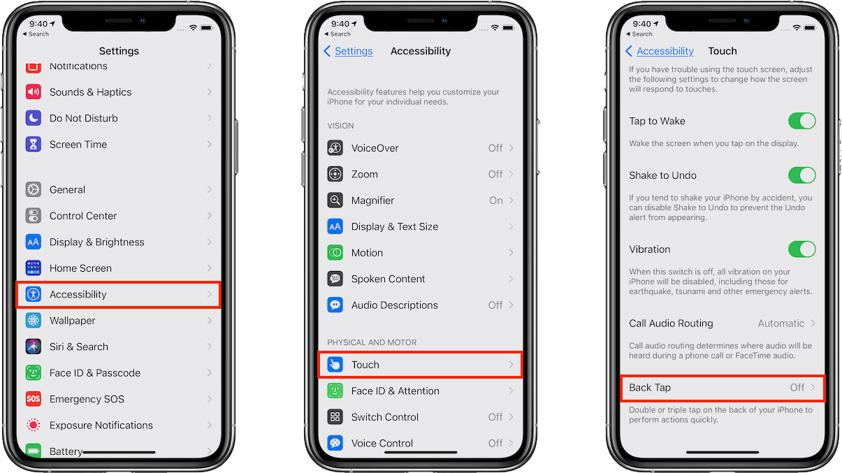 Back Tap for Visual Intelligence