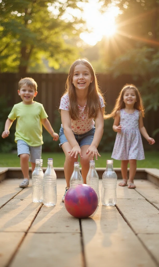 Backyard Bottle Bowling