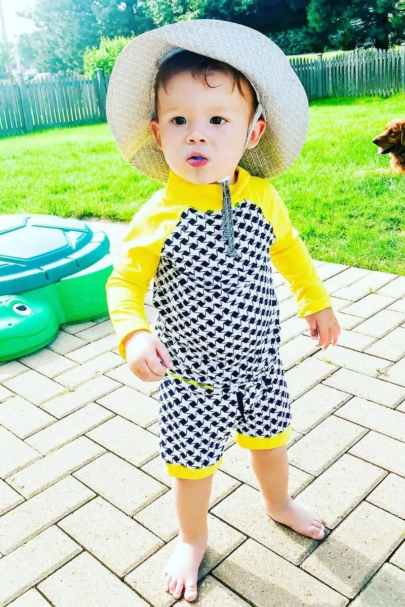 Backyard Ready in Yellow & Pattern